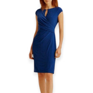 Ralph Lauren Cobalt Blue Cocktail Party Dress Event Dress SZ 4 - 6